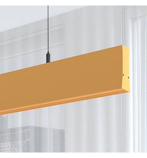 LED Linear Pendant Light LOLA Yellow 0.5m - 1m - 1.5m - 2m - Ceiling Light Fixtures - Linear Lights