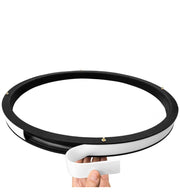 77W Circular SPACE VENUS LED Pendant Light in Black 120cm - LED Pendant