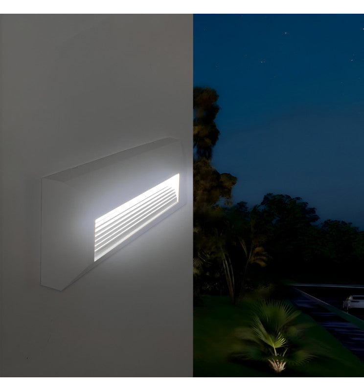 6W KOUVOLA LED Wall Light in White IP65 3 CCT - LED Wall light