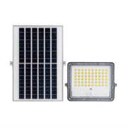 LED Solar Floodlight 3200Lm with PIR Motion Sensor and Remote Control 4000K IP65 - Flood & Spot Lights - Solar Lighting
