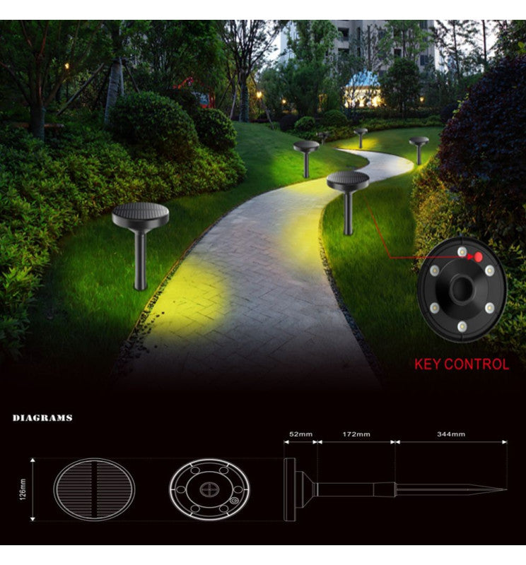 1W Outdoor Solar LED Garden Spike Light 3 CCT - Solar LED light