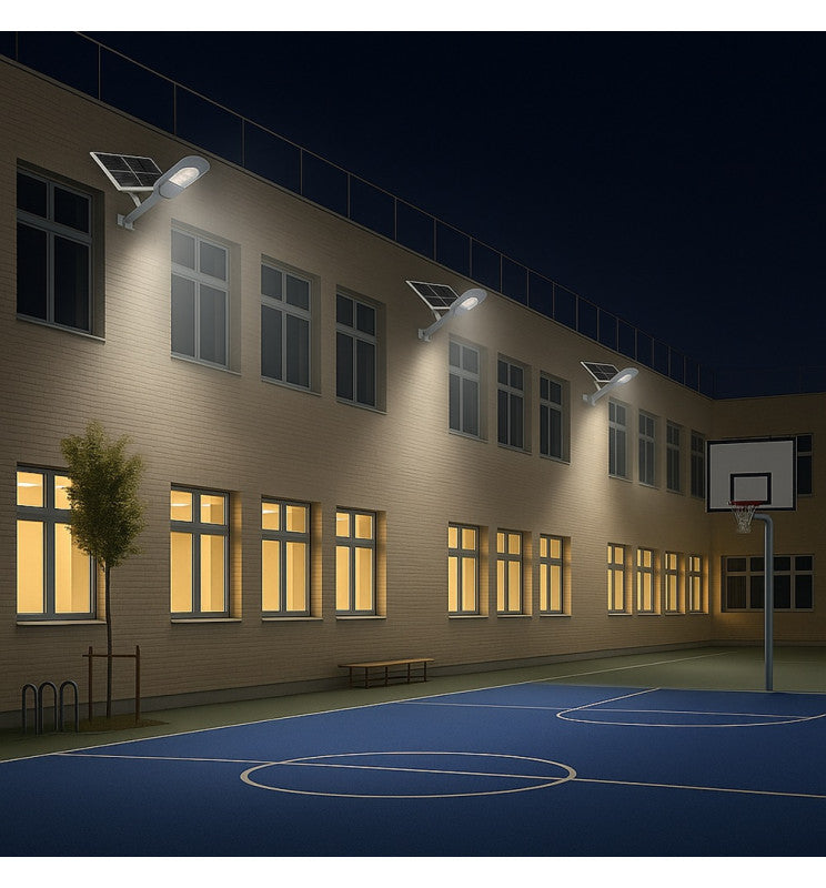 LED Solar Street Light SUNLIGHT PRO400 160 Lm/W with Remote Control 6500K