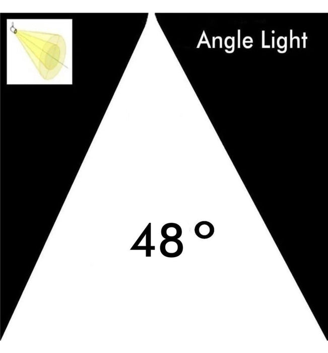 30W Single Phase PARMA LED Spotlight Black 3 CCT