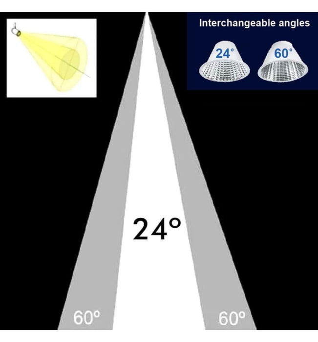 40W-34W Single-Phase LED Spotlight NEW MAYA White CCT - CRI+92 - UGR13