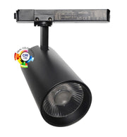 40W to 34W Single Phase NEW MAYA LED Spotlight Black 3 CCT - LED Tracking Light