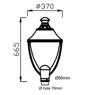 40W VALLEY LED Streetlight with Bridgelux Chips - LED Streetlight