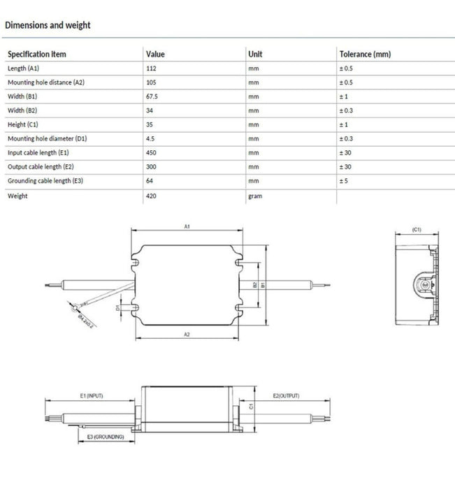 65W VILLA ELITE LED Streetlight with MOSO/PHILIPS/GXTronic Driver