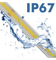 24V LED COB Strip 480 LED/m 1200Lm/M 12W/M CRI90 IP67 - 30m - LED Strip