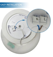 20W Surface Mounted Round LED Ceiling Light 4000K - LED ceiling lighting