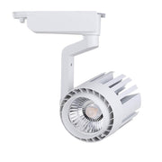 30W Single Phase NORA LED Track Light 4000K White - LED Tracking Light