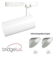 40W to 26W 3 Phase NEW MAYA LED Track Light White 3 CCT - LED Tracking Light