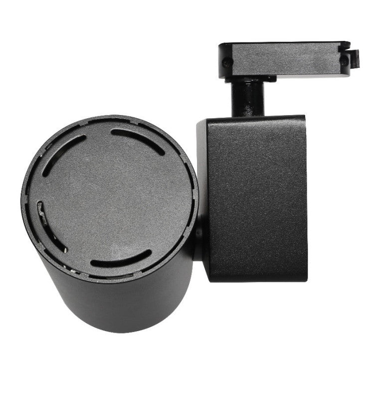 40W Single Phase MADRID LED Track Light Black