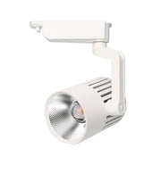 40W Single Phase PISA LED Track Light in White 4000K - LED Tracking Light