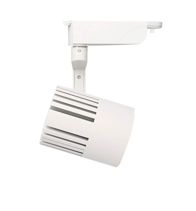 40W Single Phase PISA LED Track Light in White 4000K - LED Tracking Light