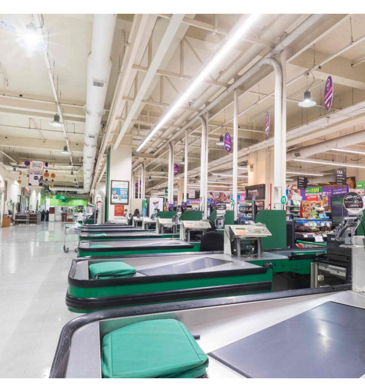 41W 49W 58W 66W 3 Phase LED Track Light in White 150cm - LED Tracking Light