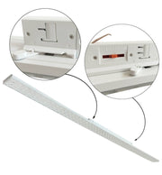 41W 49W 58W 66W 3 Phase LED Track Light in White 150cm - LED Tracking Light