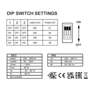41W 49W 58W 66W 3 Phase LED Track Light in White 150cm - LED Tracking Light