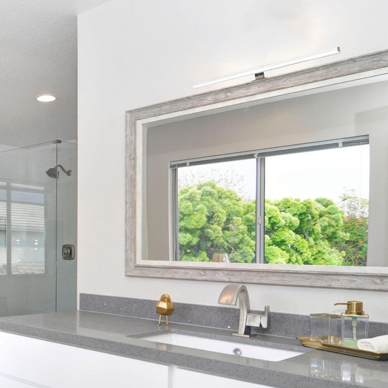 7W Chrome GRINDA LED Wall Light 4000K - LED light