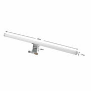 8W Chrome ORUST LED Wall Light 4000K - LED Wall lighting