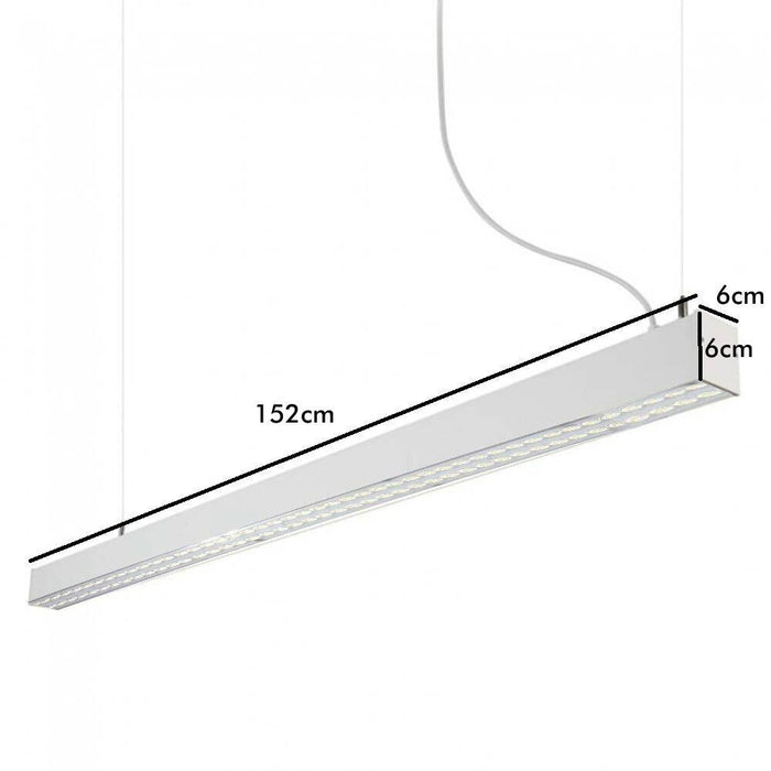 36W LED Linear Pendant Lamp SKIVE 152cm - 4000K - IP20