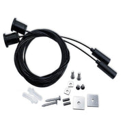 MUNICH LED Pendant Light Black 0.5m 1m 1.5m 2m - LED lineal light