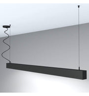 MUNICH LED Pendant Light Black 0.5m 1m 1.5m 2m - 2700K / 2.0m / Non-Dimmable - LED lineal light