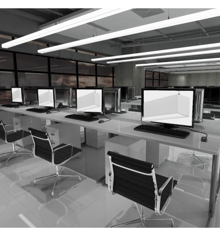 MUNICH LED Pendant Light White 0.5m 1m 1.5m 2m - LED lineal light