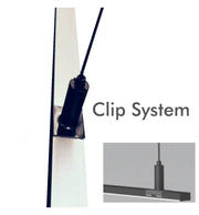 22W Linear MILANO LED Pendant Light 1.5m in Black 4000K - LED Batten