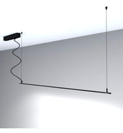 22W Linear MILANO LED Pendant Light 1.5m in Black 4000K - LED Batten