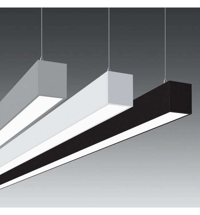 28W LED Pendant Light MUNICH Mini BLACK 1.44m 4000K IP54