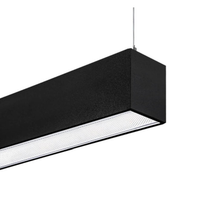 28W LED Pendant Light MUNICH Mini BLACK 1.44m 4000K IP54