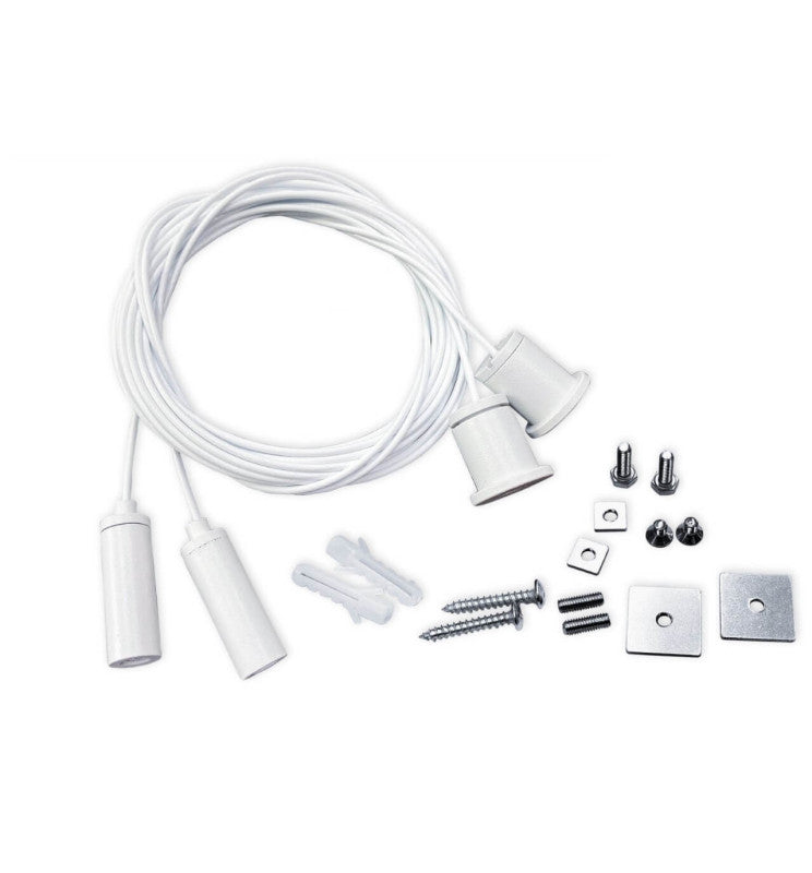 Dimmable MUNICH MINI LED Pendant Light in White 0.44m 0.94m 1.44m 1.94m - LED lineal light