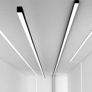 60W Linear MUNICH LED Batten in Black 1.5m IP54 4000K - LED Batten