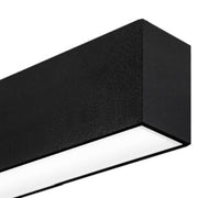 60W Linear MUNICH LED Batten in Black 1.5m IP54 4000K - LED Batten