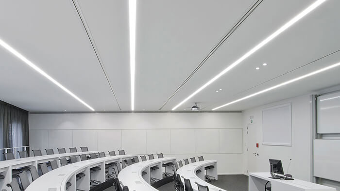 Dimmable Linear MOSCOW LED Light Black 0.44m 0.94m 1.44m 1.94m - LED lineal light