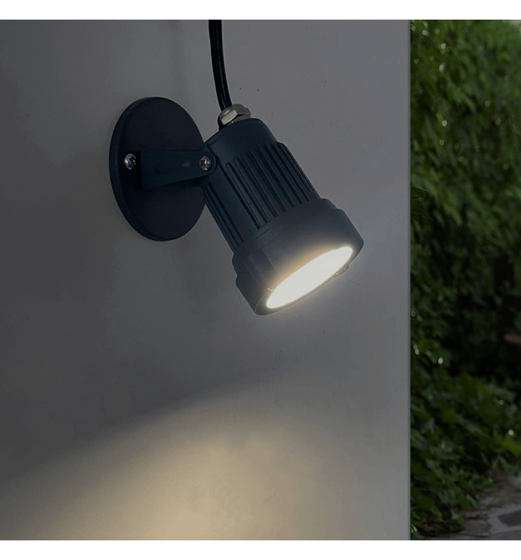 Robust Outdoor LED Spotlight IP65 GU10 - LED Spotlight