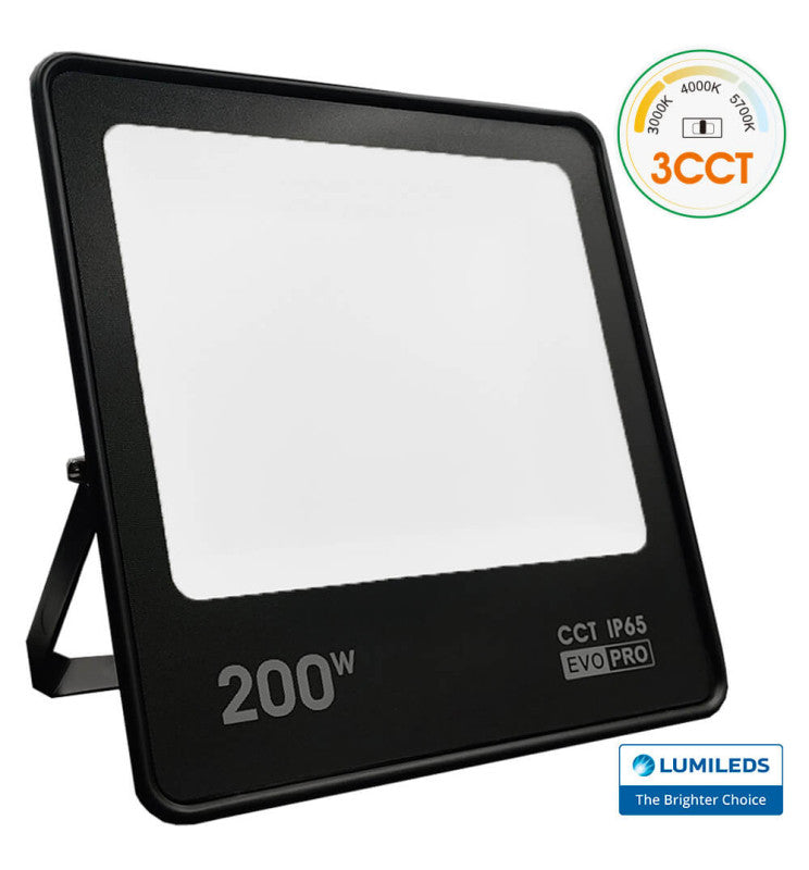 200W EVO PRO LED Floodlight with LUMILEDS Chips CCT - LED Floodlight