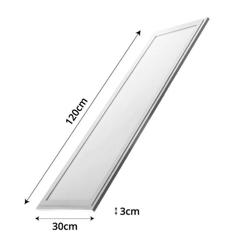 44W LED Panel 120x30cm with PHILIPS Power Supply 4000K 2 Pack - LED Panel