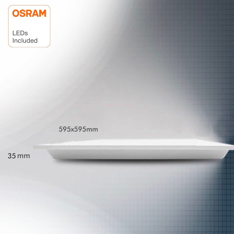48W LED Panel 60x60cm with OSRAM Chip 4000K - FAST 1-2 working days - LED Panel