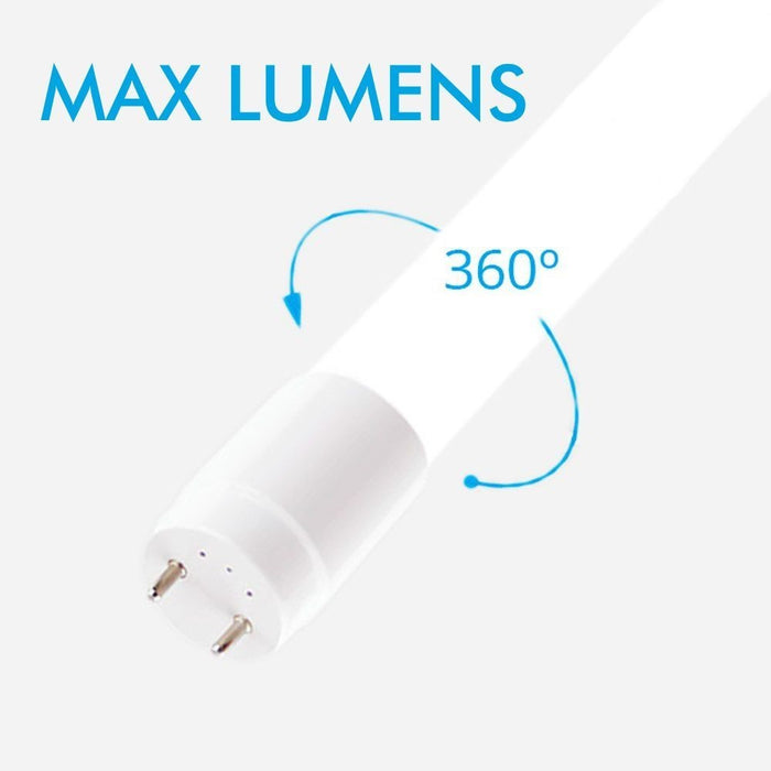 20W MAX LUMENS T8 LED Tube 120cm 5700K