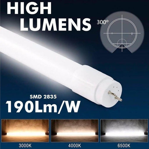 20W Max Lumens T8 LED Tube 120cm 4000k - LED Tube