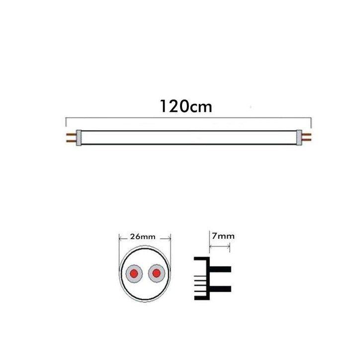 20W MAX LUMENS T8 LED Tube 120cm 5700K