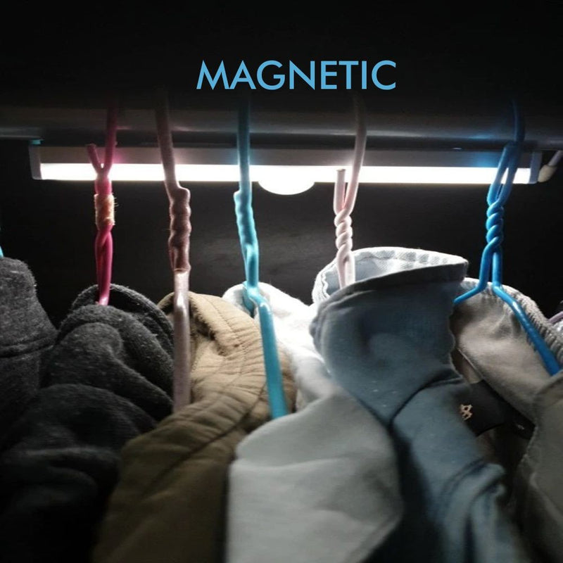 2W Magnetic Rechargeable LED Light 30cm with Motion Sensor 3000K - LED Wall lighting