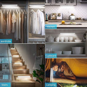 2W Magnetic Rechargeable LED Light 30cm with Motion Sensor 3000K - LED Wall lighting