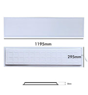 40W LED Panel 120x30cm with PHILIPS Driver 2 Pack - LED Panel
