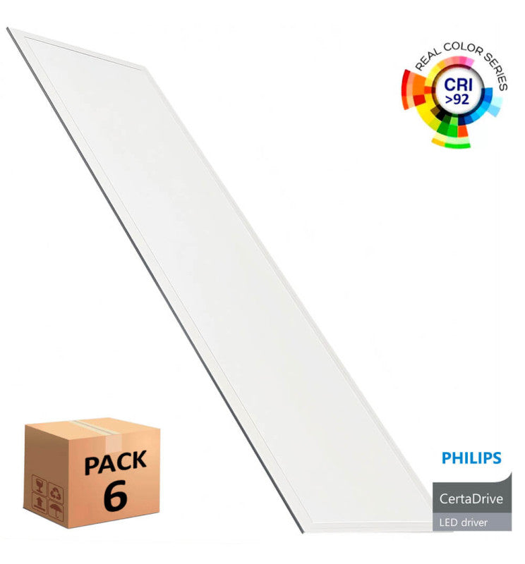 40W LED Panel 120x30cm with PHILIPS Driver 6 Pack - STANDARD 20-30 working days / 4000K - LED Panel