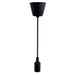 Pendant Lamp for E27 bulb TURIN Black - LED ceiling lighting