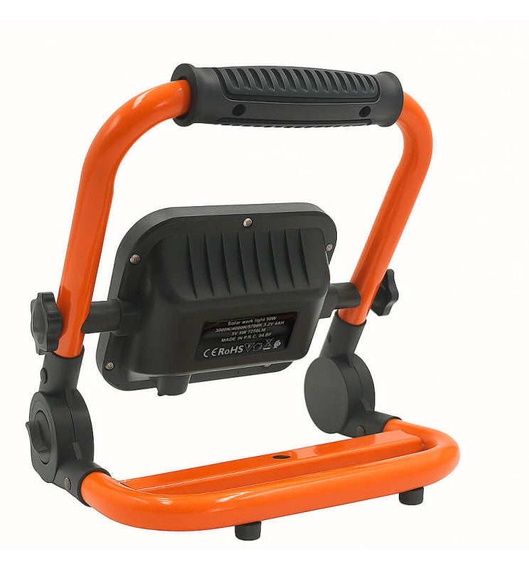 50W Portable Solar LED Floodlight - 3CCT - Lumileds Chip IP65