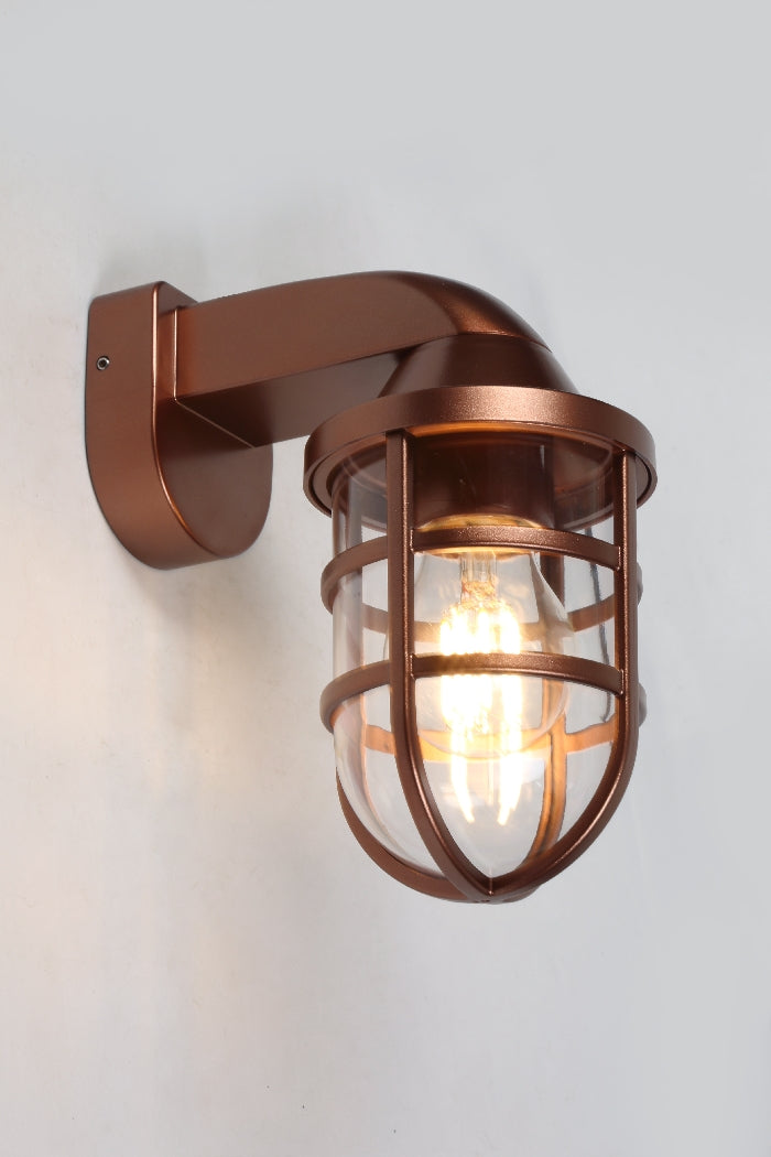 Outdoor POSEIDON LED Wall Light Copper - LED Wall lighting