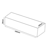Power Supply 24V 400W 16.6A - Aluminium IP20 - Power Supply